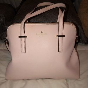 Kate Spade light pink bowling bag